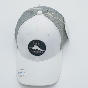 Tommy Bahama Tip Your Cap Mesh Snapback Hat Baja Margarita Cocktail Truckers NWT